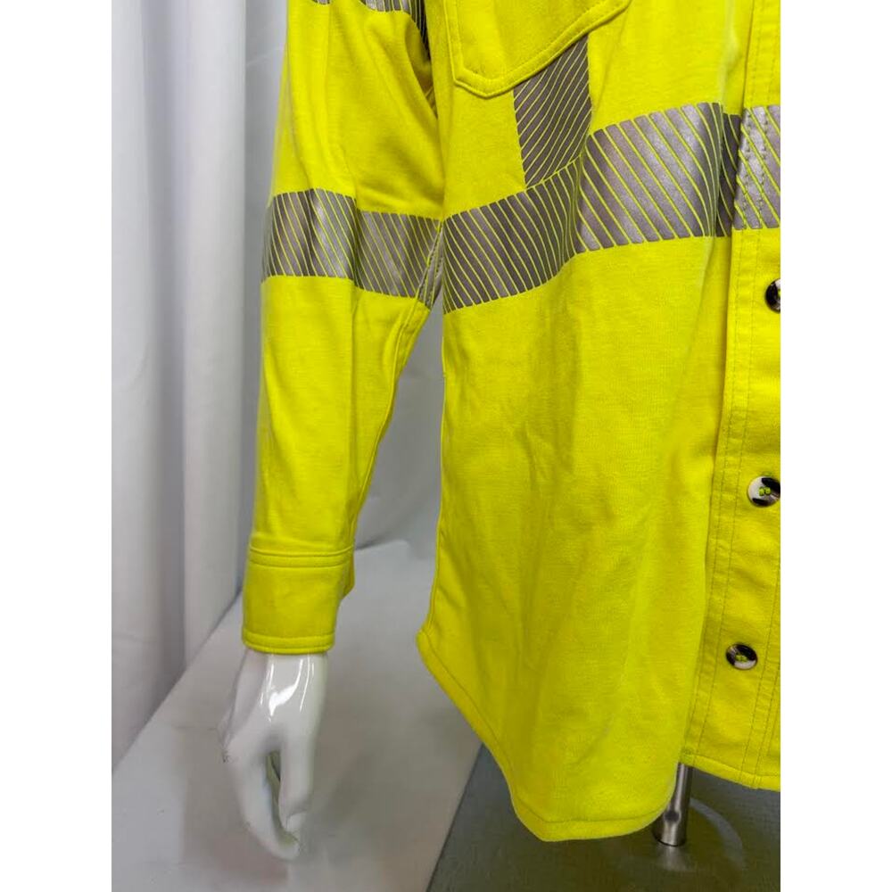NEW!‎ LAKELAND ISH65DH29RT-LG Westex DH FR Shirt, Hi-Vis LG/TL - Picture 8 of 12